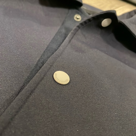 Roamers and Seekers Rain Jacket Dark Blue Medium - Picture 3 of 9